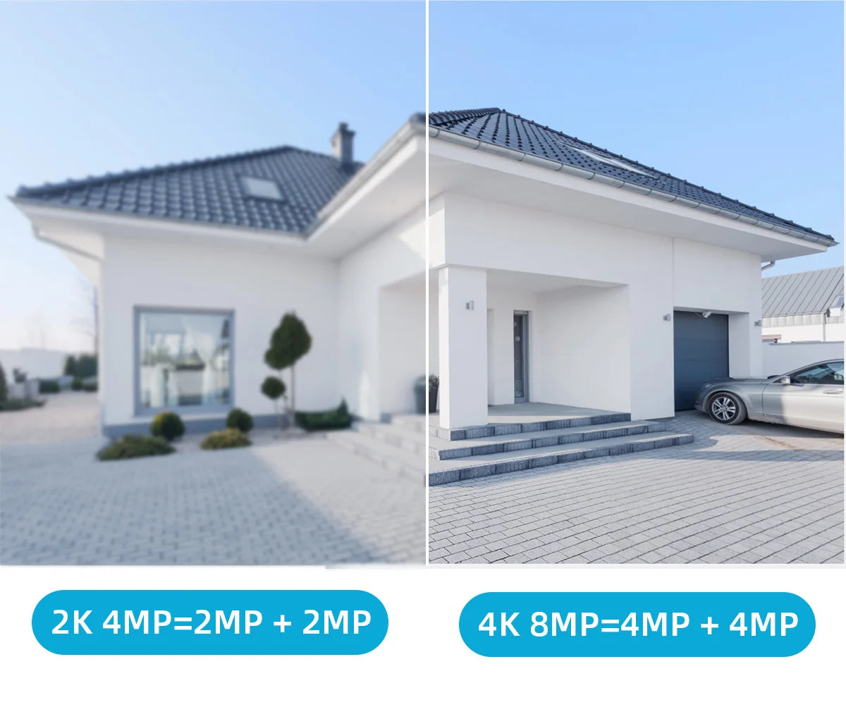 Hiseeu 4K 8MP PTZ WIFI Camera Dual Lens Dual Screen IP Camera Outdoor Auto Tracking Security Protection CCTV Surveillance ICSee
