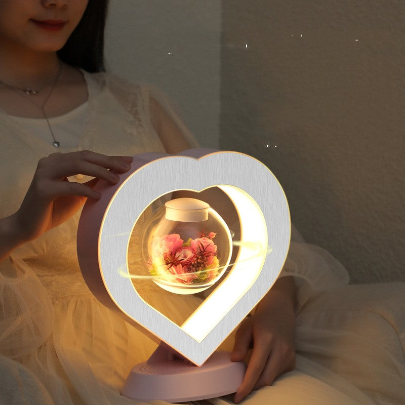 Luminous Love: Mesmerizing Floating Heart Shape Led Table Lamp