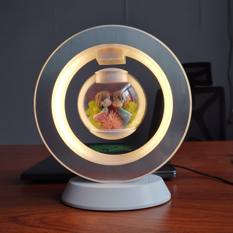 Luminous Love: Mesmerizing Floating Heart Shape Led Table Lamp